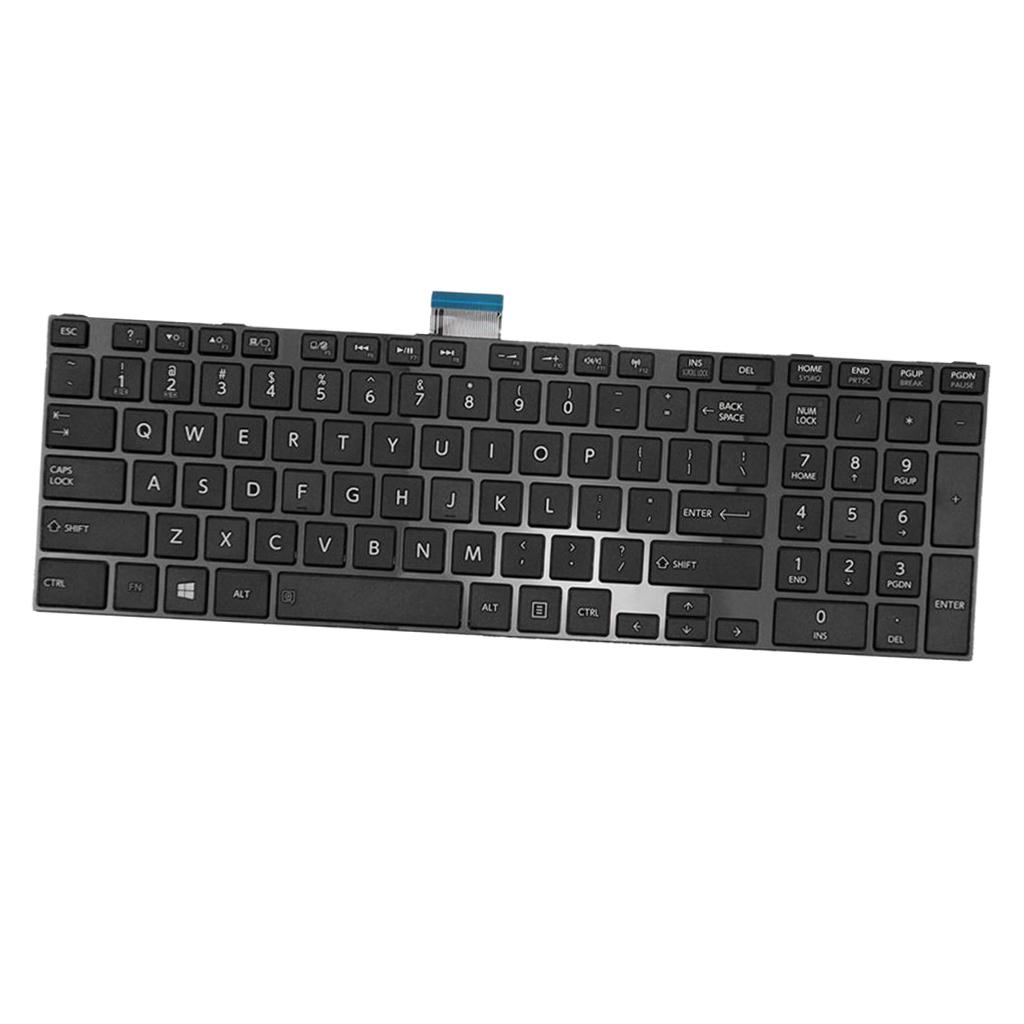 Keyboard US QWERTY Exchange Keyboard Replacement for Toshiba P850 P855 P870