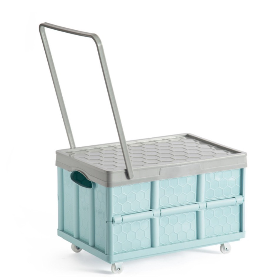 Thùng đựng chống nước 55L xếp gọn kéo xếp