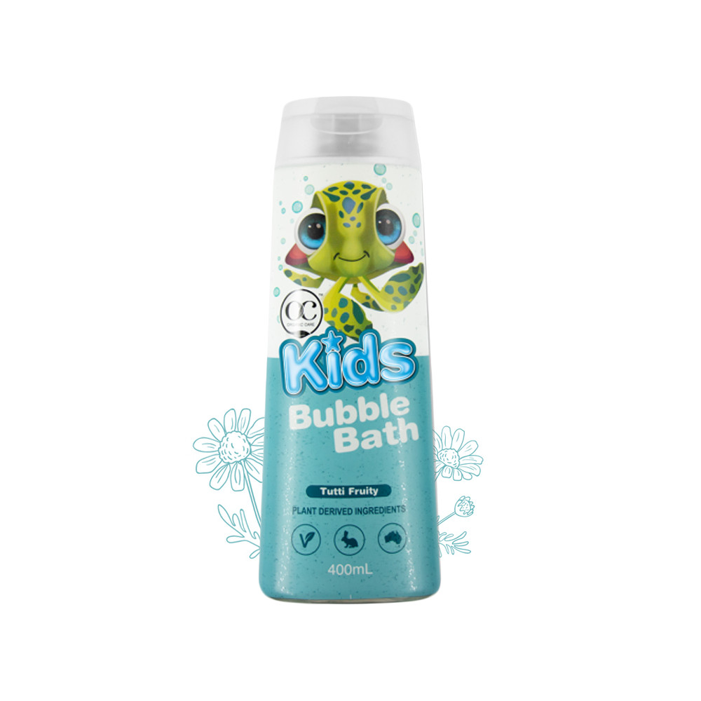 Sữa tắm trẻ em không cay mắt thơm hoa cam và bơ hạt mỡ Organic Care Kids Bubblebath 400ml