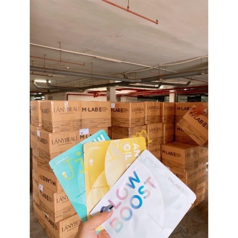 Mặt nạ sợi tre MLAB giúp cấp ẩm, ngừa mụn, dưỡng trắng da