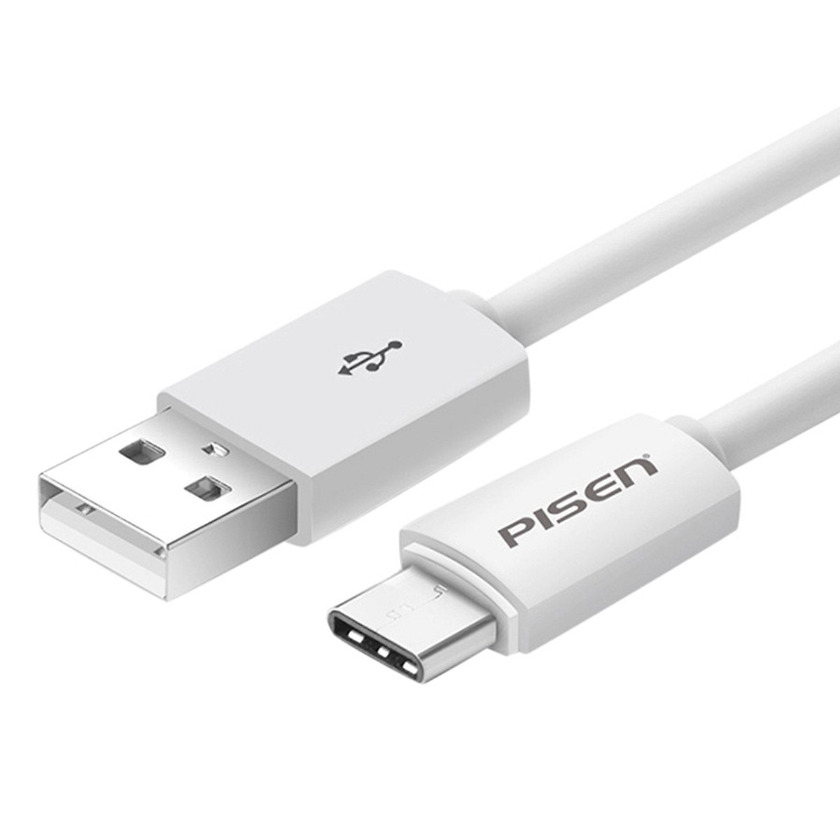 Dây Cáp Sạc USB Type-C Pisen dài 1m - HÀNG CHÍNH HÃNG