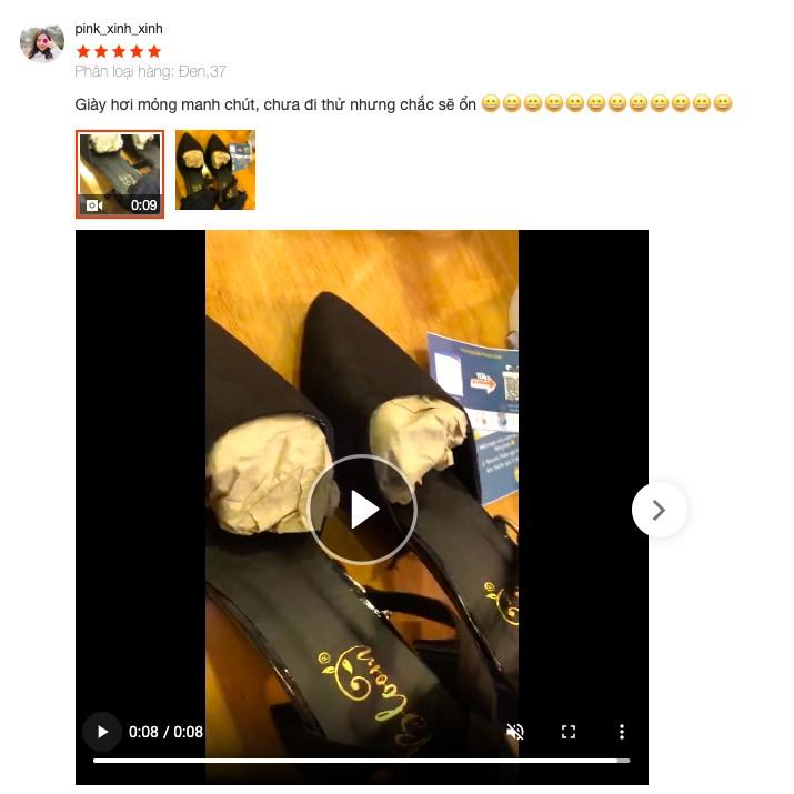 Giày cao gót nữ đế vuông 7p mũi nhọn da lộn Giày cao gót đế vuông sandal 5p bít gót chữ G16