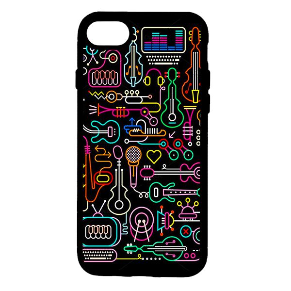 Ốp lưng cho iPhone 8 mẫu MÀU SẮC 9 - Hàng chính hãng