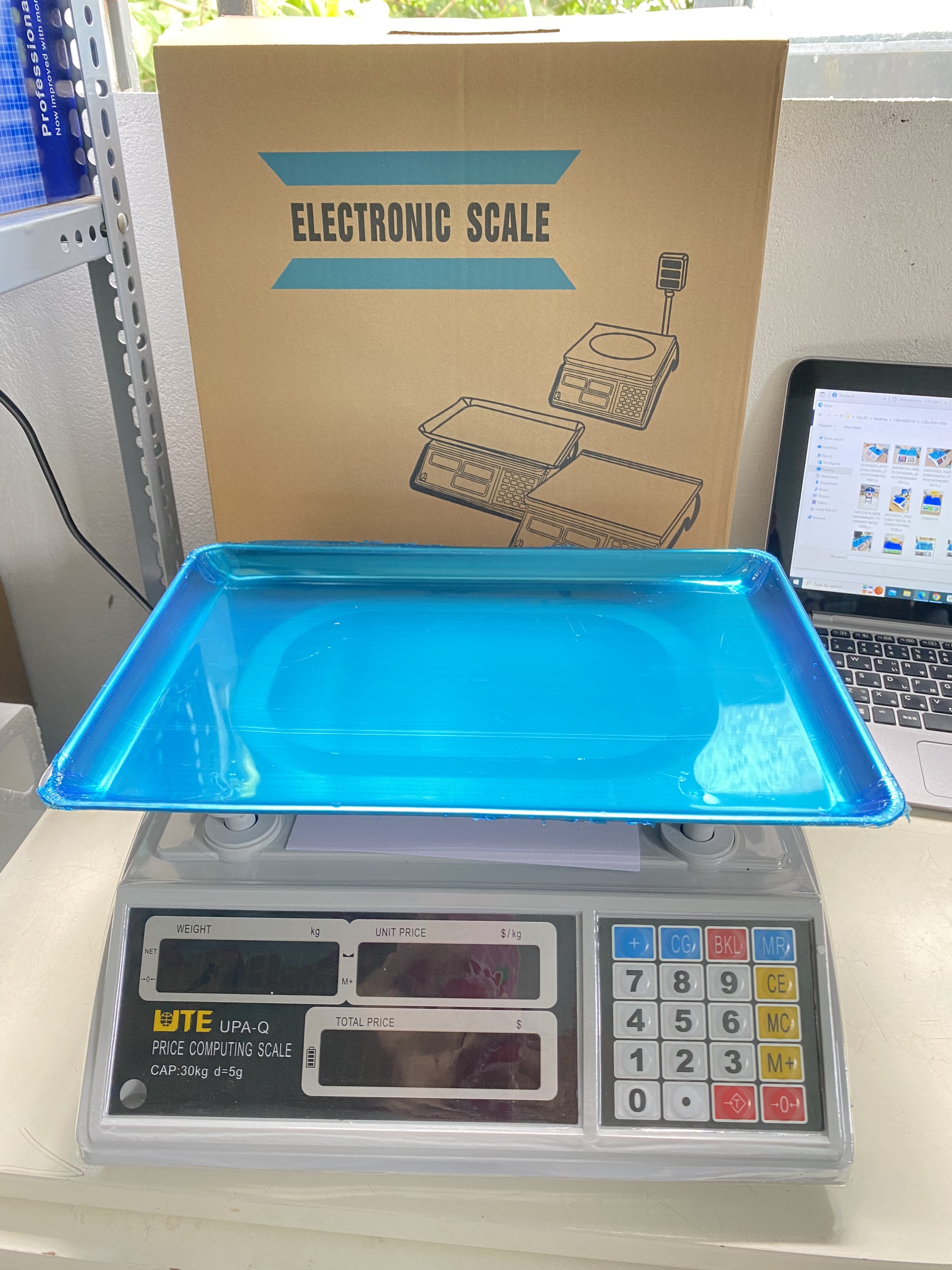 Cân ĐIỆN TỬ TÍNH TIỀN UTE 30Kg
