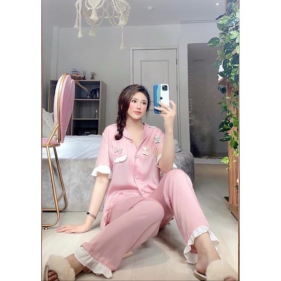 BỘ PIJAMA NƠ XINH