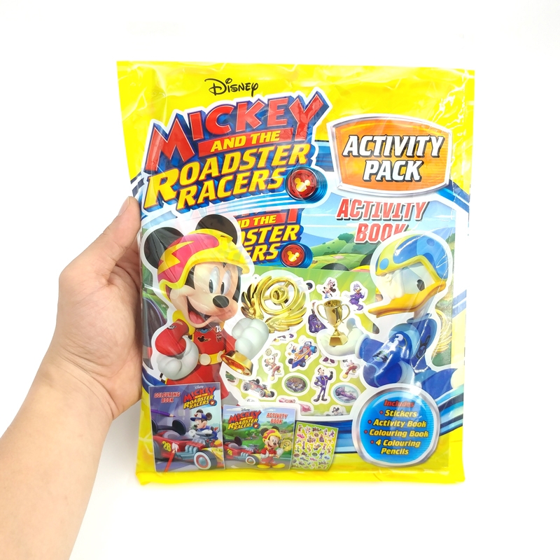 Disney Junior - Mickey &amp; the Roadster Racers: Activity Pack (2-in-1 Activity Bag Disney)