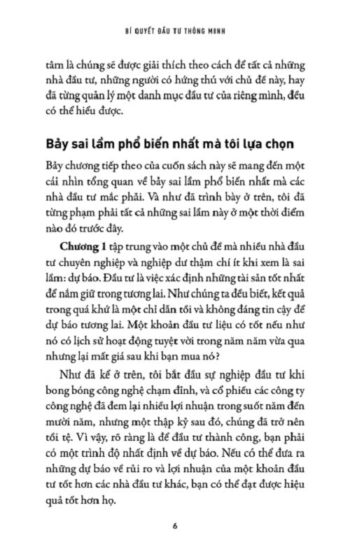 BÍ QUYẾT ĐẦU TƯ THÔNG MINH - 7 Sai Lầm Phổ Biến Của Các Nhà Đầu Tư (Và Cách Phòng Tránh)