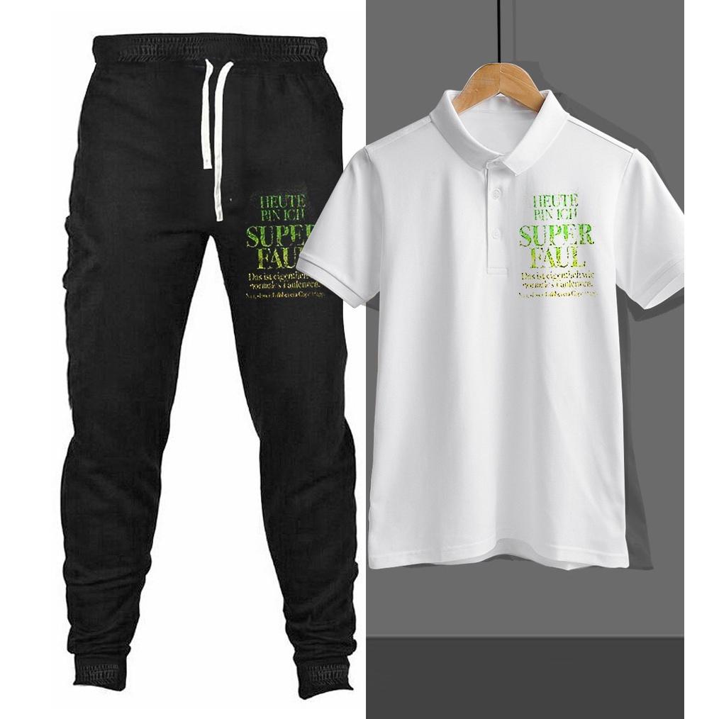 Set đồ bộ nam JOGGER nam kết hợp Áo Polo vải cá sấu năng động, đồ bộ nam Set BDN21- Thời Trang Waoo