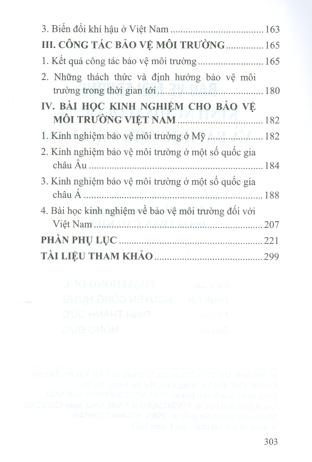 Bảo Vệ Môi Trường Kinh Nghiệm Quốc Tế Và Bài Học Cho Việt Nam