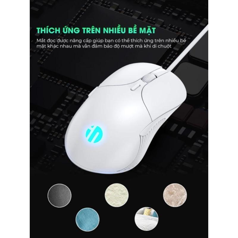 Chuột máy tính chơi game TEKKIN INPHIC PB1 bản có dây DPI 4800 - hàng nhập khẩu