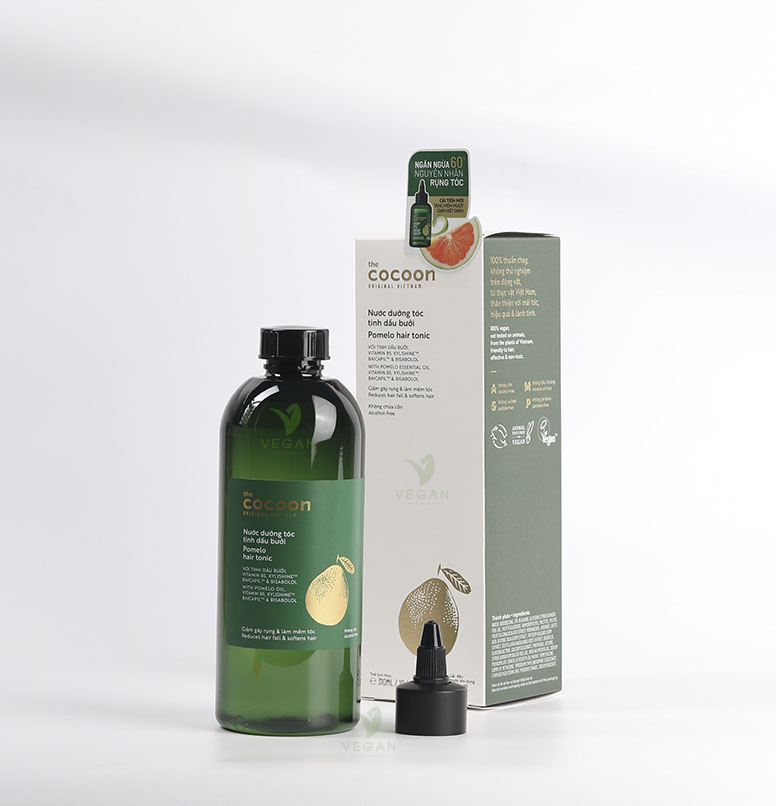 Nước dưỡng tóc tinh dầu bưởi Cocoon 140ml - 310ml