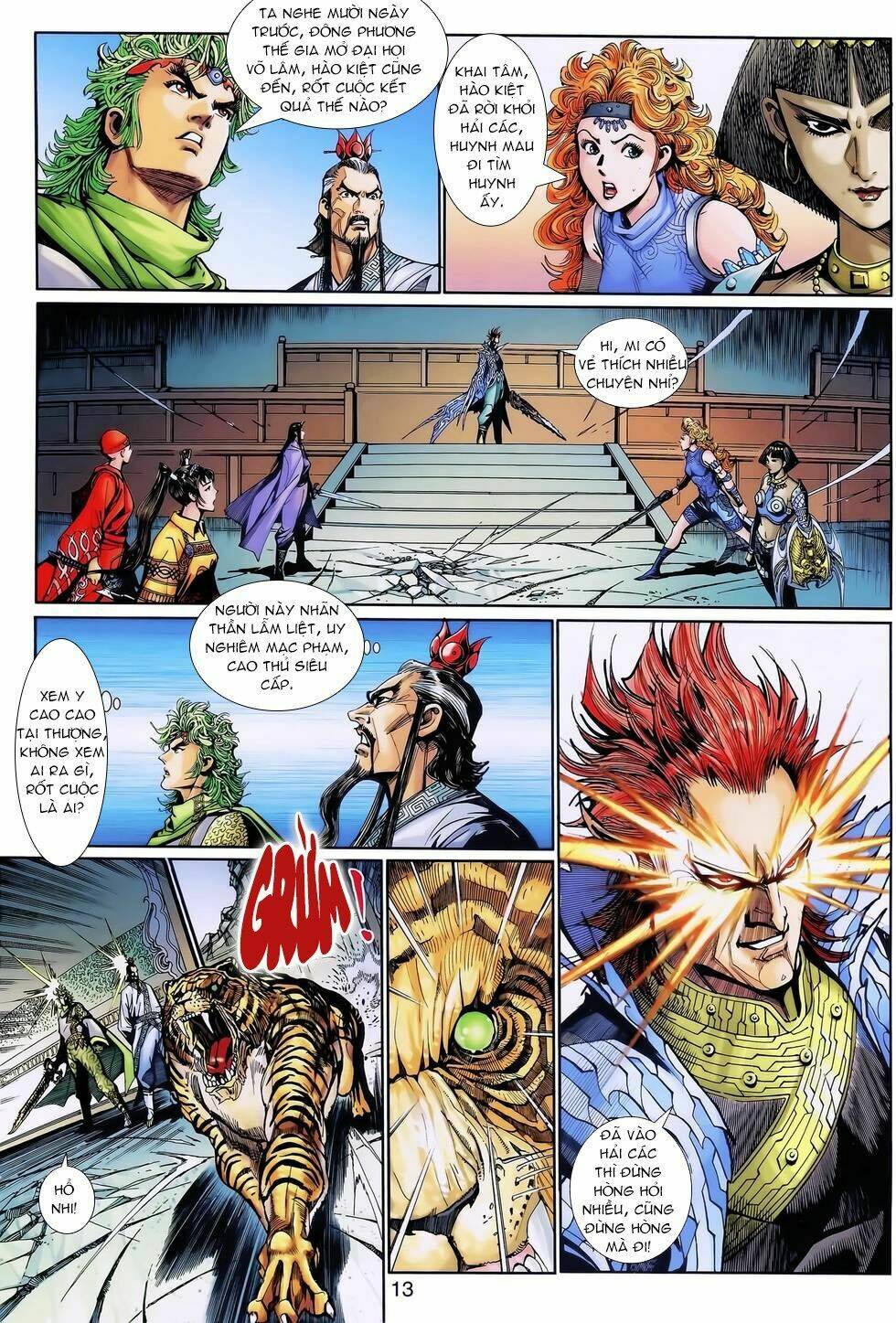 thần binh huyền kỳ 3+3.5 chapter 130 13