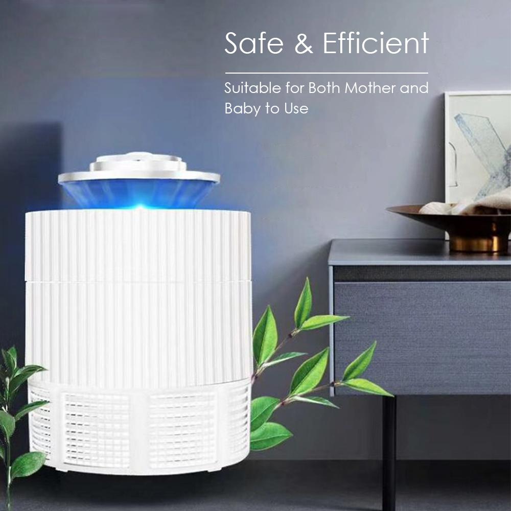 Đèn Led diệt muỗi thông minh cắm sạc USB Sử dụng vật liệu PP, chống vỡ, không độc hạ