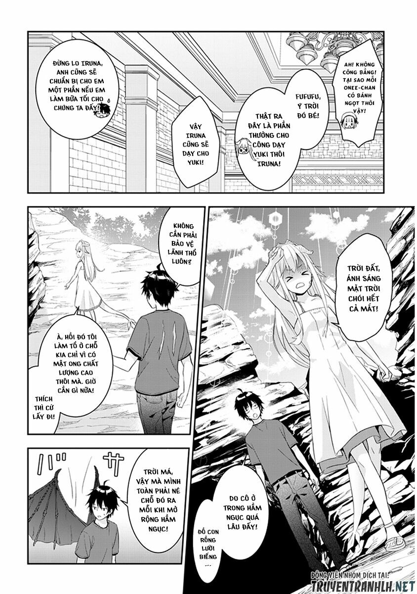 maou ni natte node, dungeon tsukutte jingai musume to honobono suru chapter 6.1 6