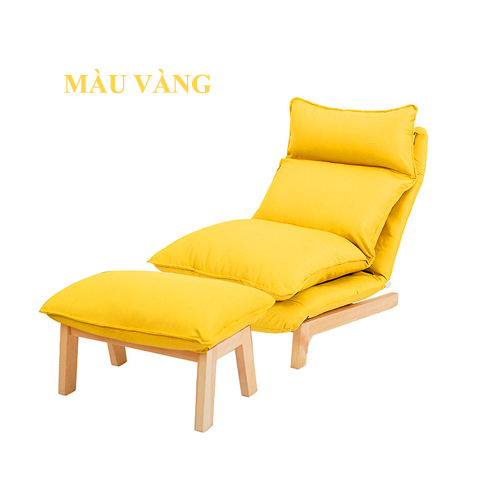 [FREESHIP + TẶNG ĐÔN] Ghế Thư Giãn Thời Trang Gỗ Cao Cấp, Ghế Sofa Nghỉ Ngơi Đọc Sách Báo Ngả Lưng 6 Mức Độ Có Khóa Kéo Dễ Dàng Vệ Sinh