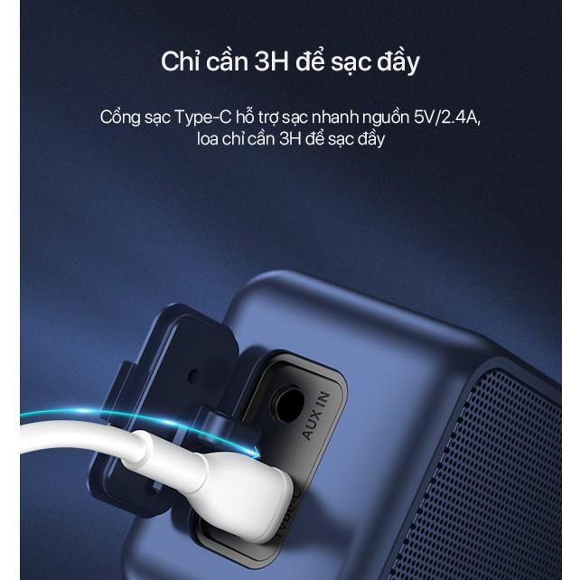 Loa Bluetooth 5.0 ViVAN Chuẩn Chống Nước IPX7, Công suất 20W, Dung Lượng Pin 3600mAh Cho Thời Gian Dùng Đến 24H - Hàng Chính Hãng