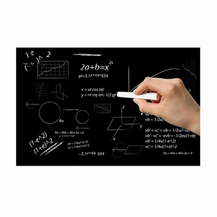 Decal Dán Tường Bảng Viết Màu Đen EB73