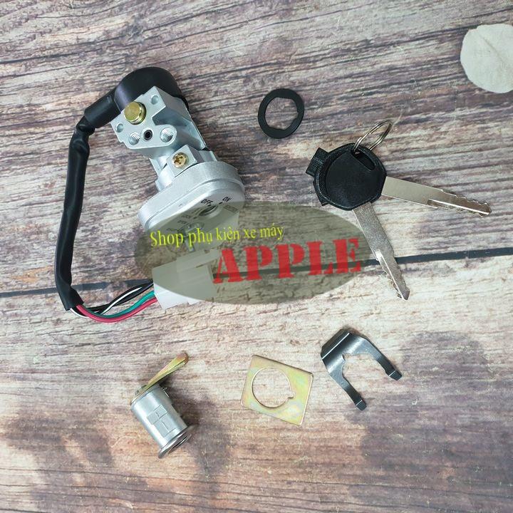 Bộ khóa điện xe dành cho Wave RS, Wave S100 đời 2006 đến 2016 - A2745