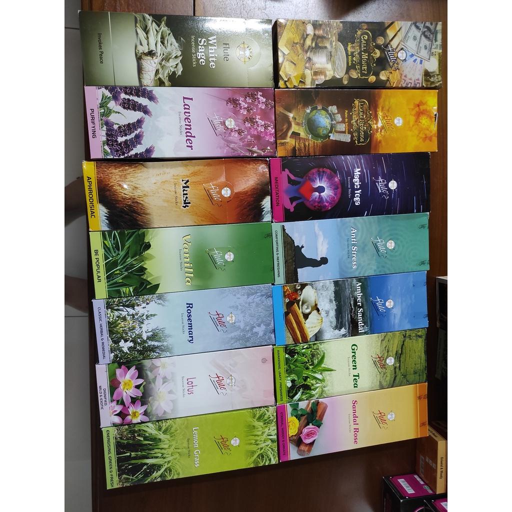 Nhang Thơm Ấn Độ nhiều mùi/ Incense sticks/ Nhang sage/ Nhang xô thơm - Hàng Nhập khẩu