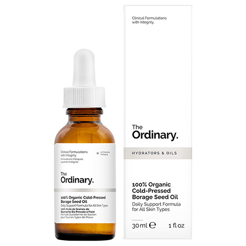 Tinh dầu The Ordinary 100% Organic Cold Pressed Borage Seed Oil 30ml