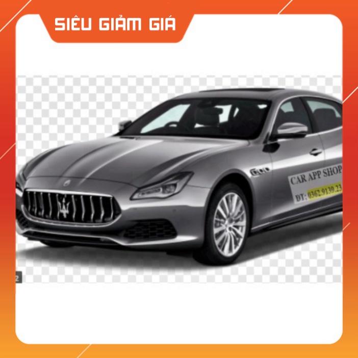 SIÊU GIẢM GIÁ Ốp Mang Cá Thể Thao Kiểu Xe Sang Maserati  Hàng Loại 1 Lăp Chung Cho Mọi xe Chất Liệu Hợp Kim Không Gỉ HÀN