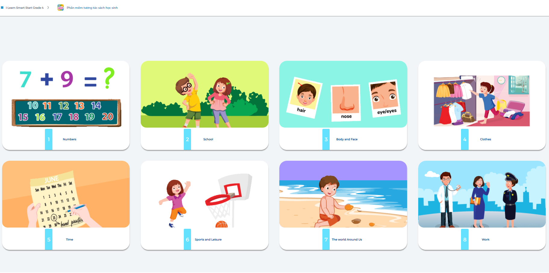 Hình ảnh [APP] i-Learn Smart Start Grade 4 - Ứng dụng phần mềm tương tác sách học sinh