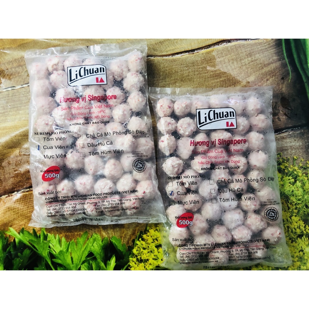SURIMI MÔ PHỔNG CUA VIÊN 1kg