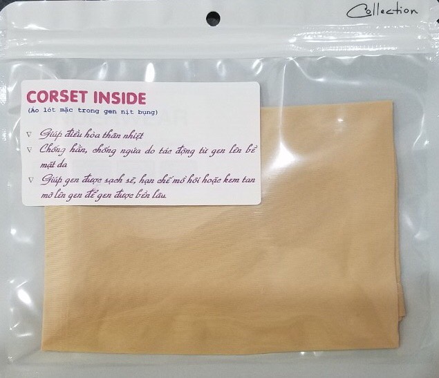 Corset inside - Áo lót mặc trong gen nịt bụng