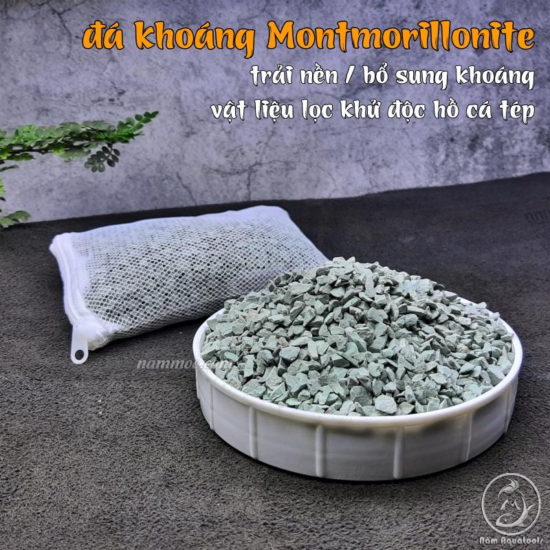 Đá Khoáng Montmorillonite Nhật Bản | Khoáng Zeolite Không Tạp Chất | Vật Liệu Lọc - Trải Nền Khử Độc Hồ Tép