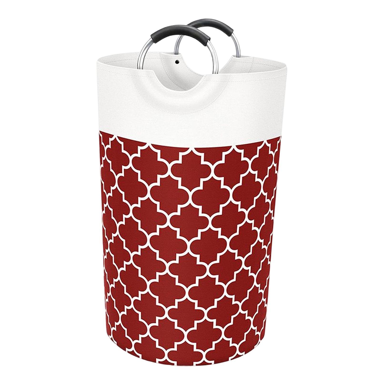 2Pcs Laundry Organizer Bag Storage Clothes Basket for