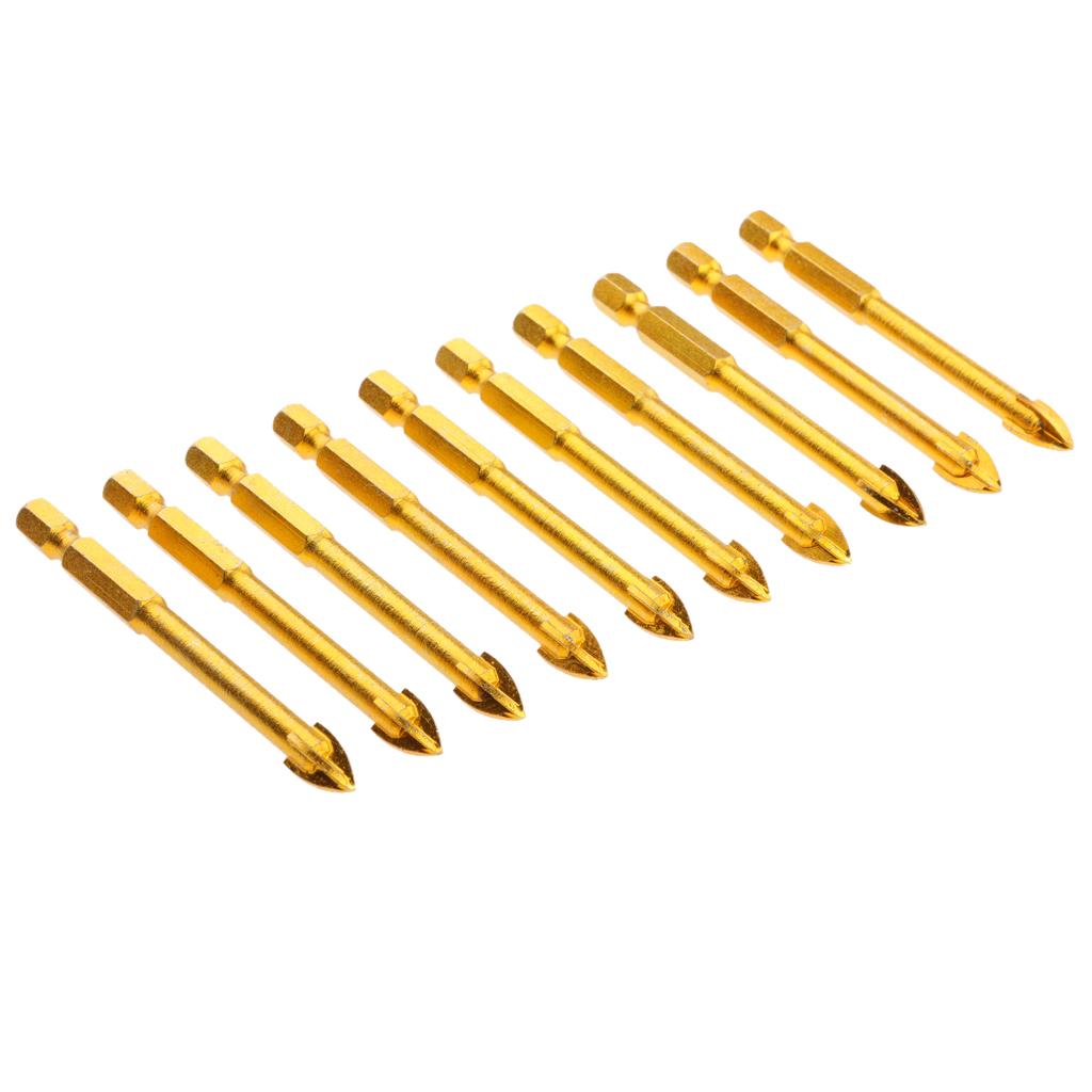 Hex Shank Ceramic Tile Glass Drill Bits Quick Bit Set