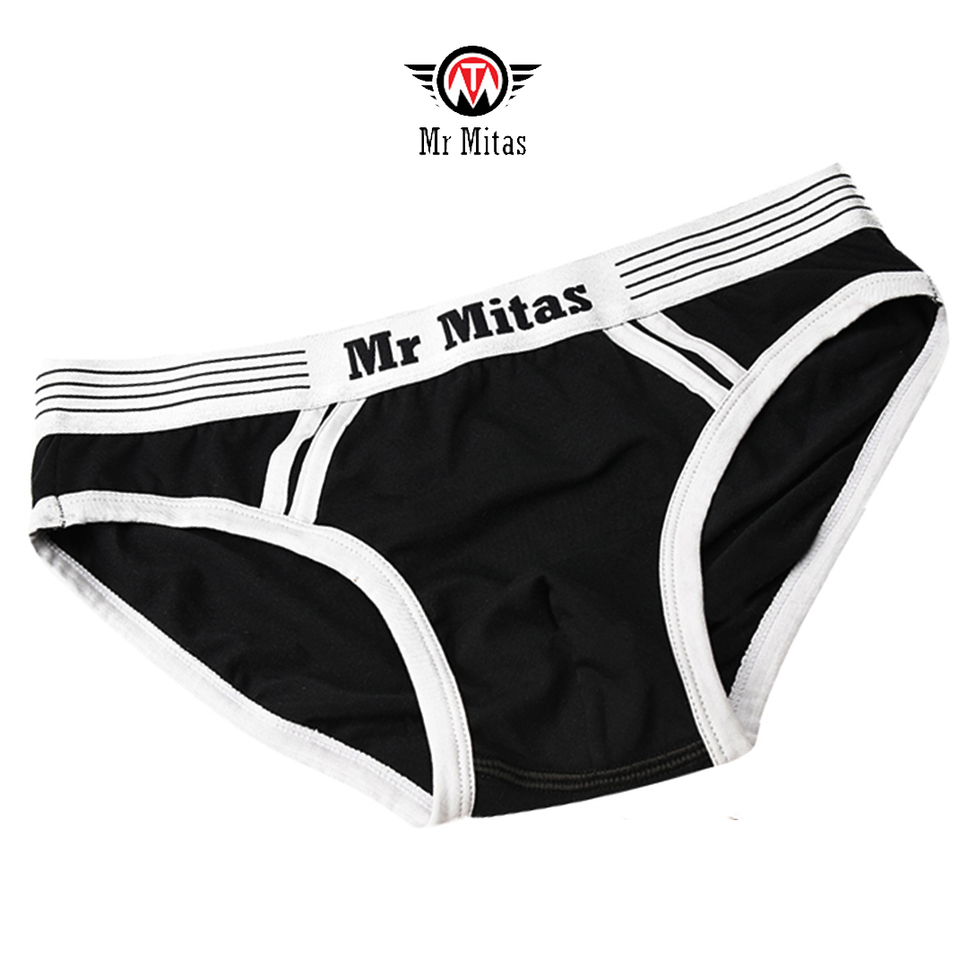 Combo 4 quần lót nam Briefs Mr Mitas Basics viền êm ái