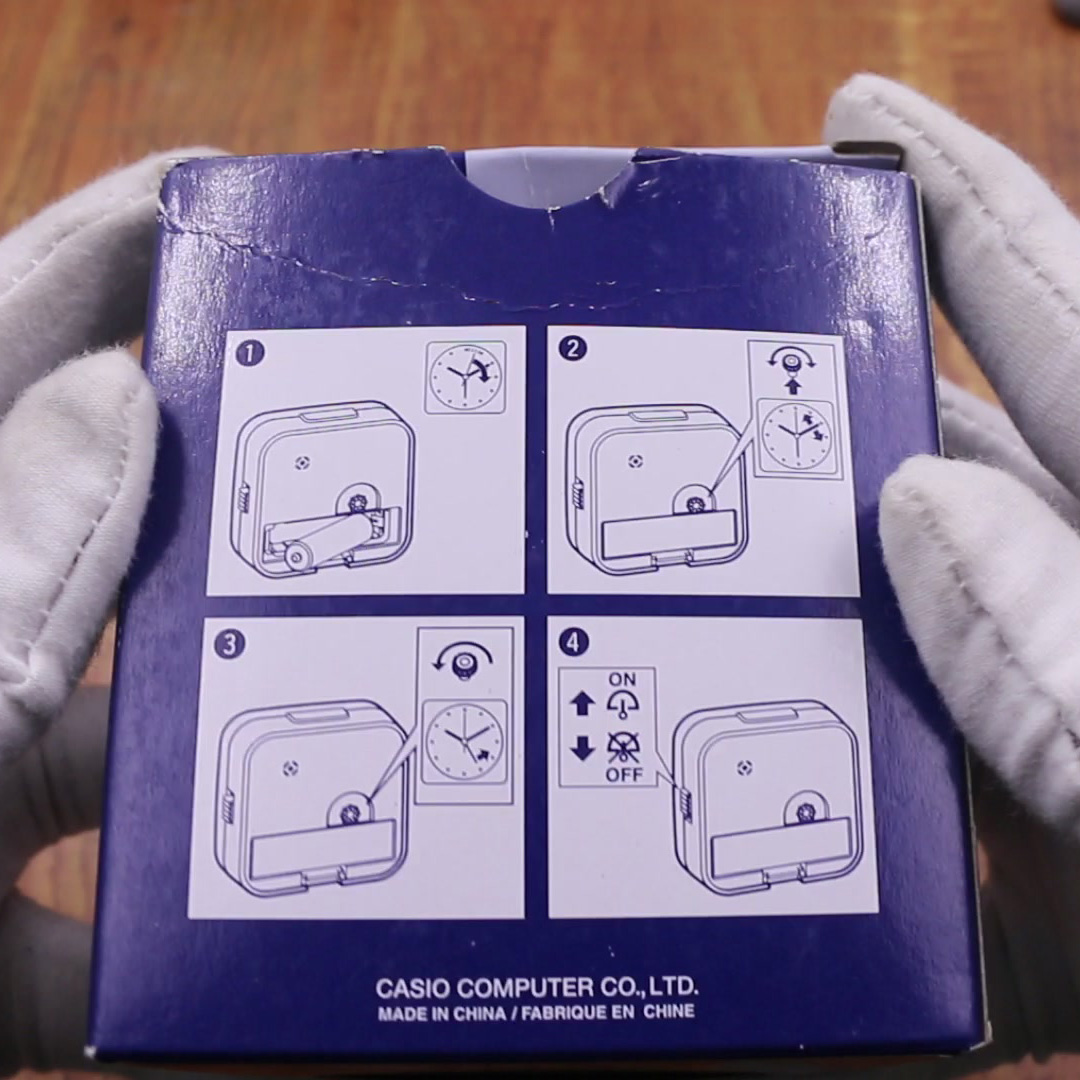 Đồng Hồ Để Bàn Casio TQ-158S-1DF - Có Báo Thức - Dạ Quang - Kích Thước ( 7.8 x 7.4 x 4.5 cm )