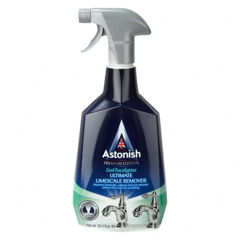 Bình xịt vệ sinh khử mùi nhà tắm hương chanh Astonish C6940 không chứa thuốc tẩy hiệu quả mạnh mẽ
