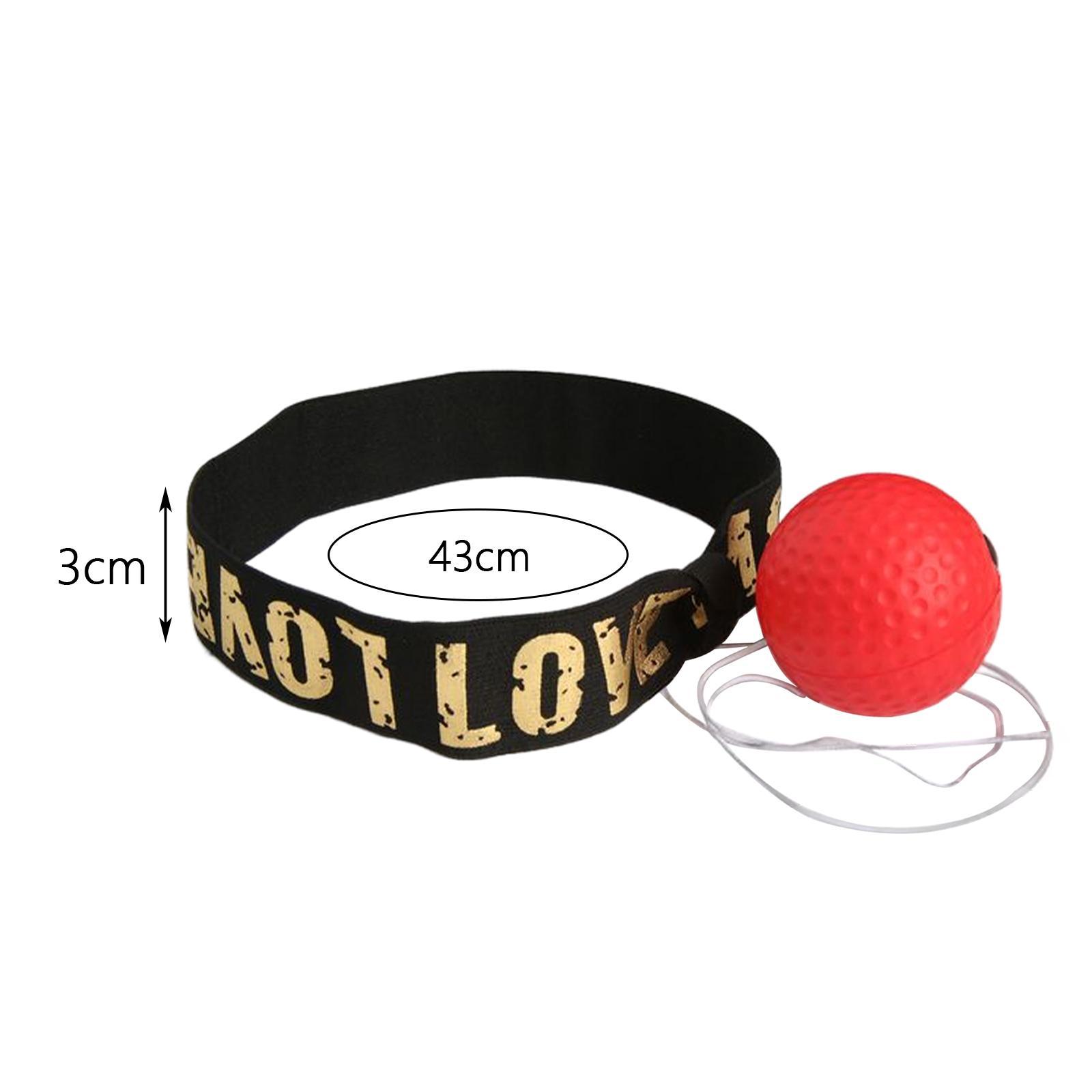 Boxing Ball Headband Mma Boxing Equipment React Balls for Home Gym