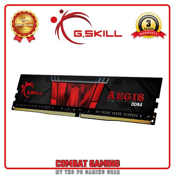 RAM Gskill Aegis DDR4 8GB BUS 2400 + 2666 - Hàng Chính Hãng