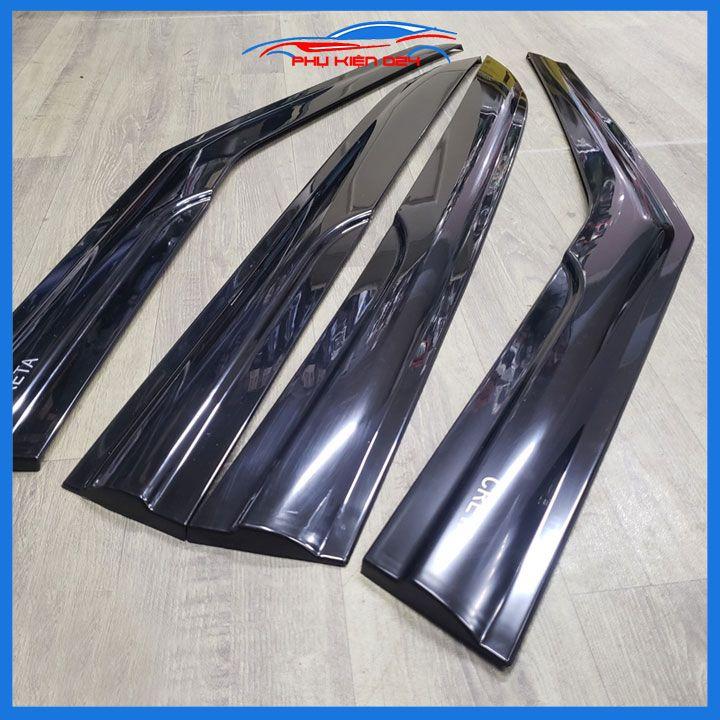 Vè che mưa cho xe ô tô Creta 2022-2023 vè đen thái bảo vệ trang trí xe