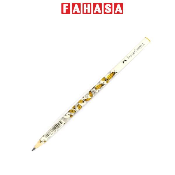 Bút Chì Gỗ 2B Motif Bee - Thân Trắng - Faber-Castell