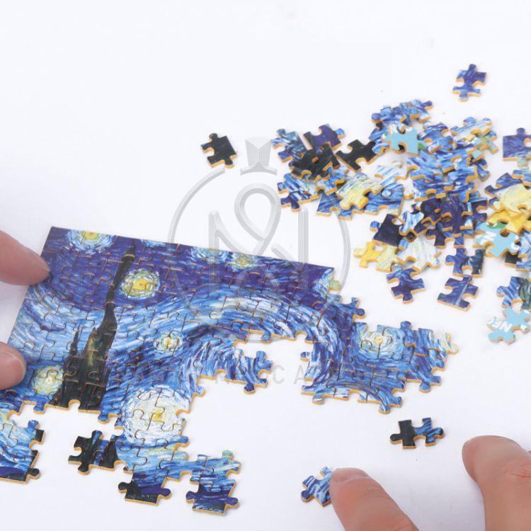 Bộ Tranh Ghép 234 Miếng Xếp Hình Jigsaw Puzzle Mini Van Gogh 234pcs