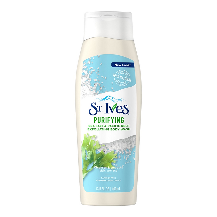 Bộ 2 Sữa tắm St.Ives Muối biển 400ml