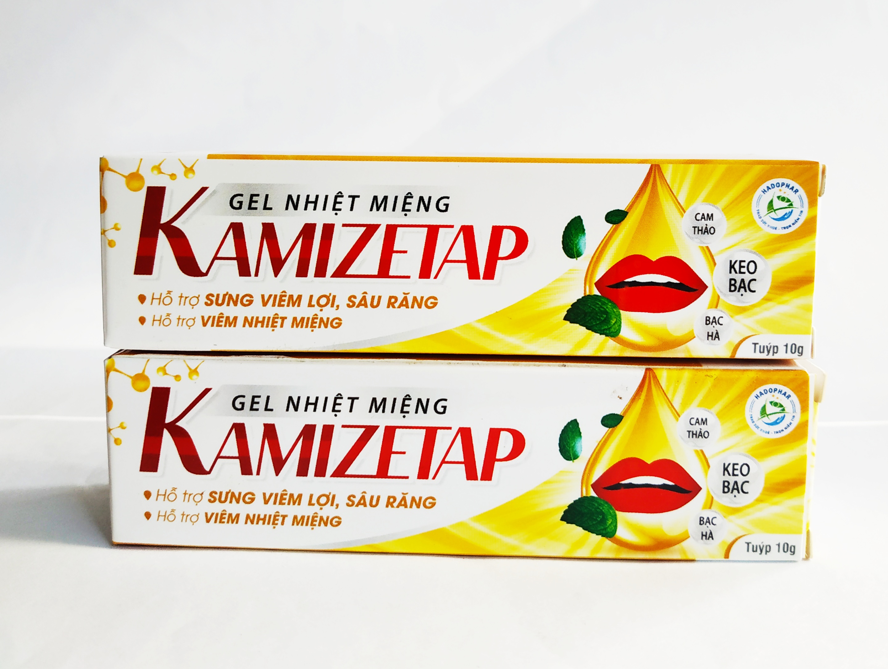 Tuýp Bôi Nhiệt Miệng Kamizetap – Giúp Nhanh Lành Vết Nhiệt Miệng – Giảm Sưng Đau – Kamistad Tuýp 10 Gam