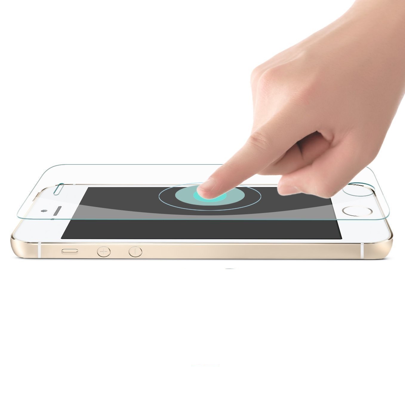 Tấm dán kính cường lực độ cứng 9H dành cho iPhone 5 - KLC01