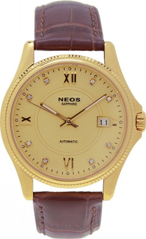 Đồng hồ Neos N-90107M nam dây da tự động