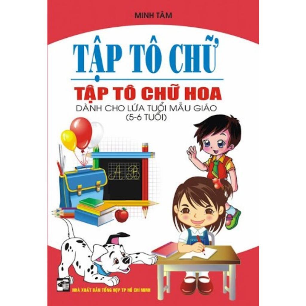 Sách - Tập Tô Chữ - Tập Tô Chữ Hoa - Hồng Ân