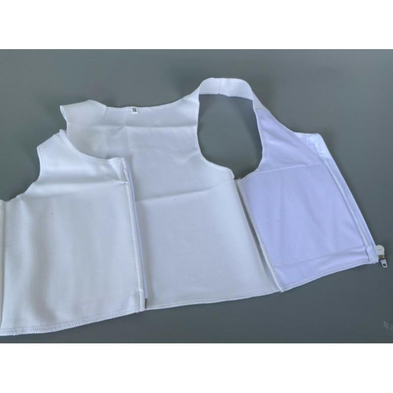 ÁO NỊT NGỰC KHÔNG VIỀN DÂY KÉO TRƯỚC