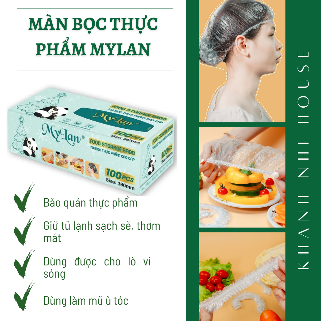 HỘP MÀNG BỌC THỰC PHẨM ĐA NĂNG 100 CÁI/HỘP SIZE 380MM