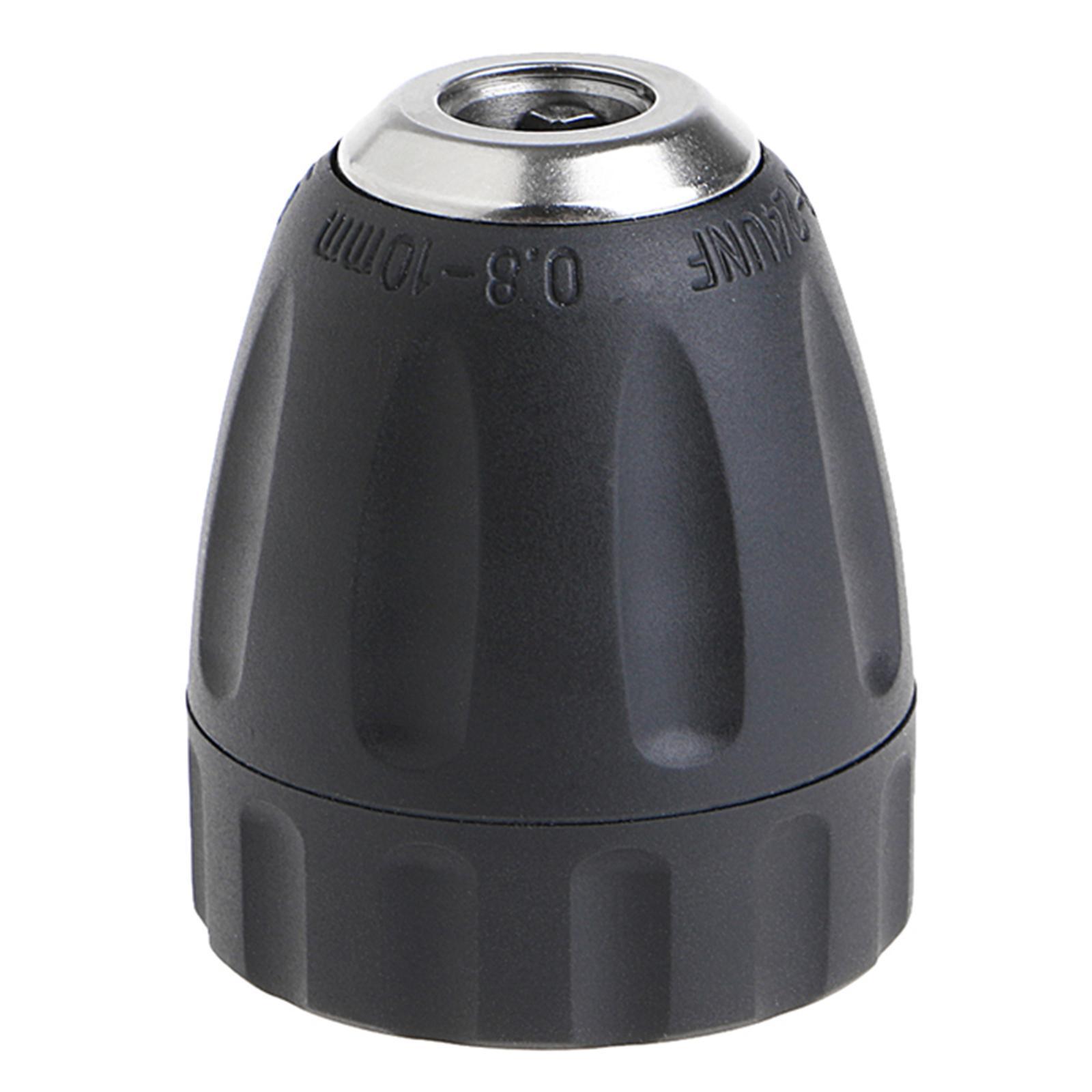 Keyless Mini Drill Chuck Adaptor 10mm Hex Shank for Micro Drill Bits for Cordless Screwdrivers Drills and Power DIY Tools