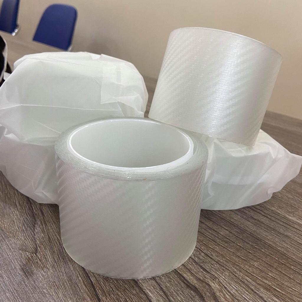Băng Keo Nano Dày - Dẻo Đa Năng, Chống Thấm, Chống Trầy Xước Cuộn Dài 3 Mét - Vân carbon - băng dính trong suốt