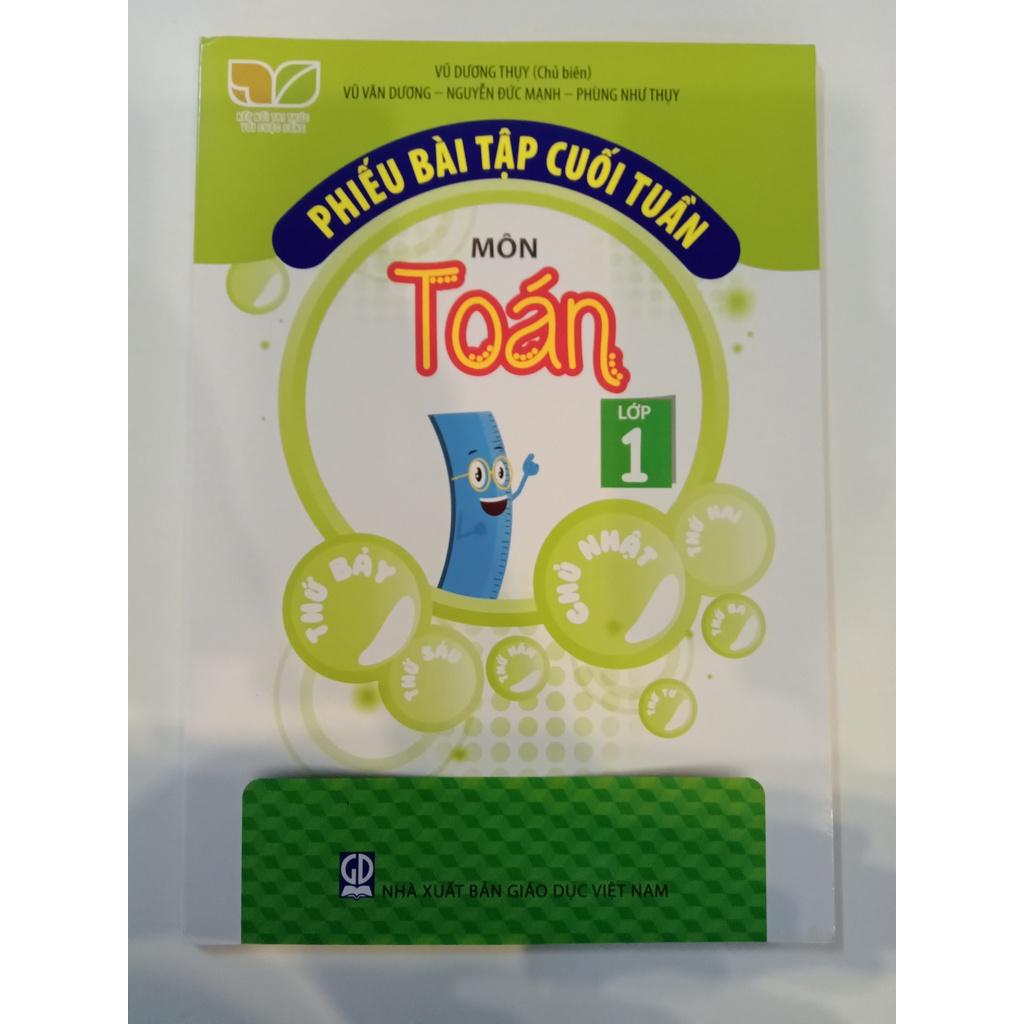 Sách - Phiếu Bài Tập Cuối Tuần Lớp 1