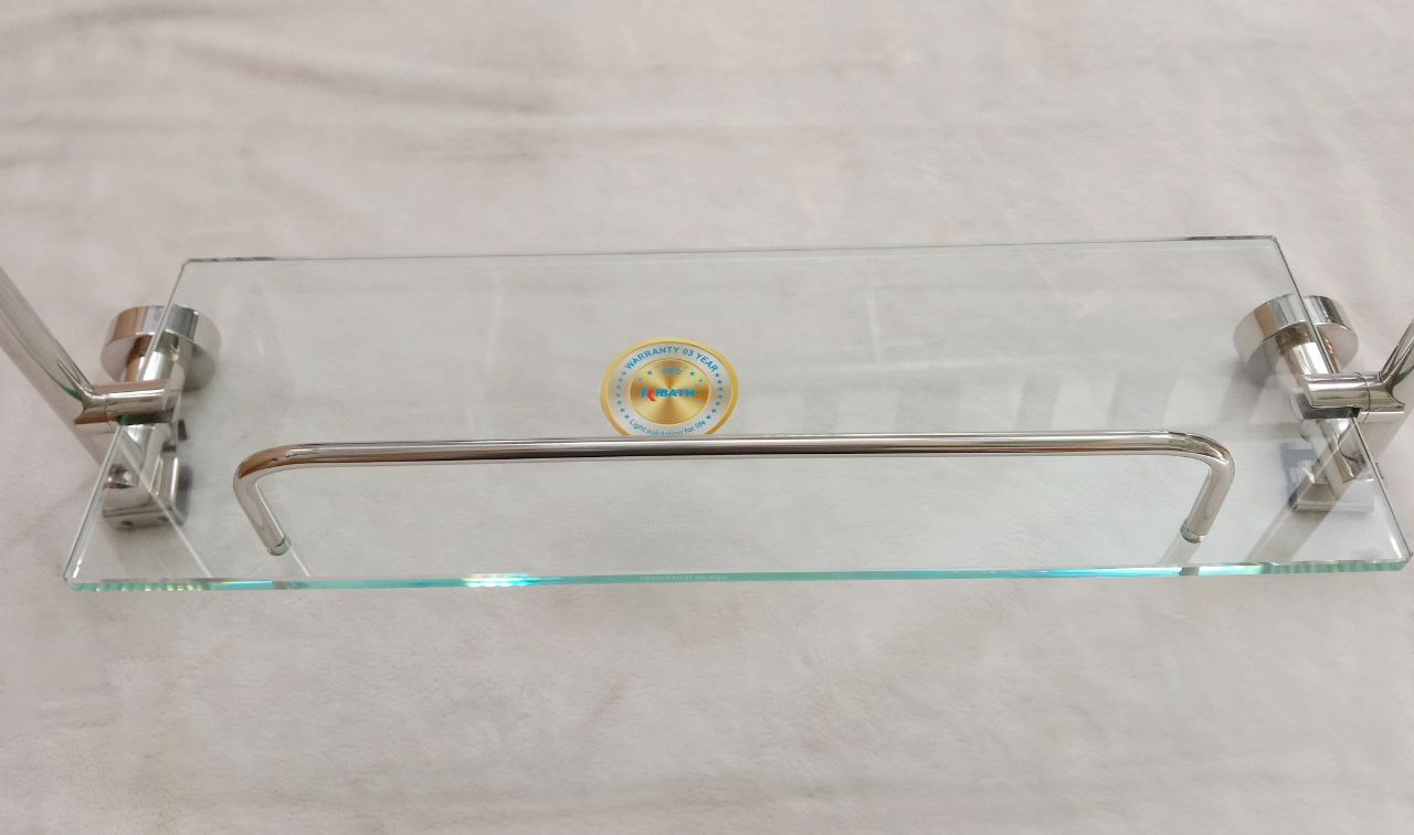 Kệ kính cường lực 2 tầng Kibath KB-812C